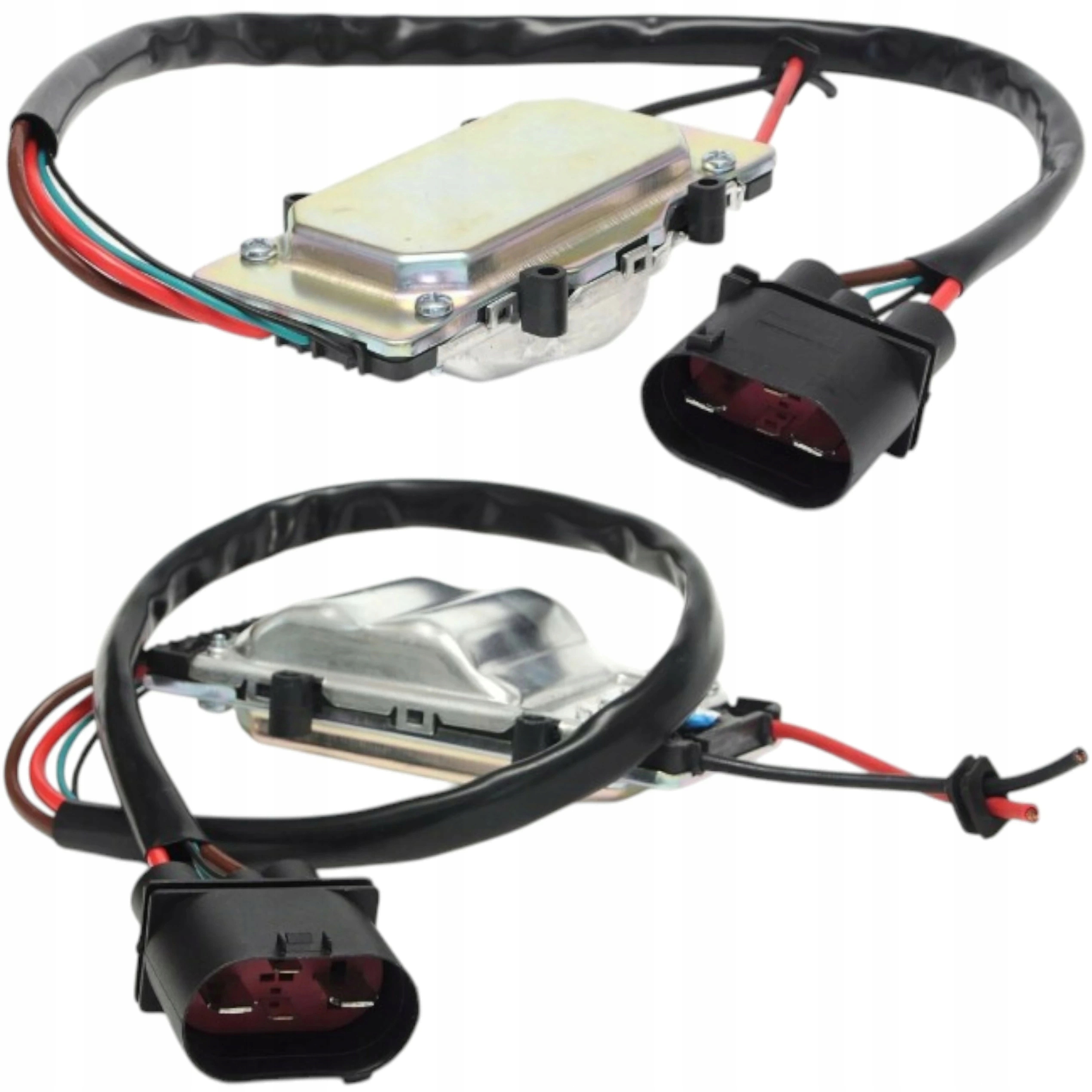 Ovladač ventilátoru Audi A6 C6 4F pravý dlouhý kabel