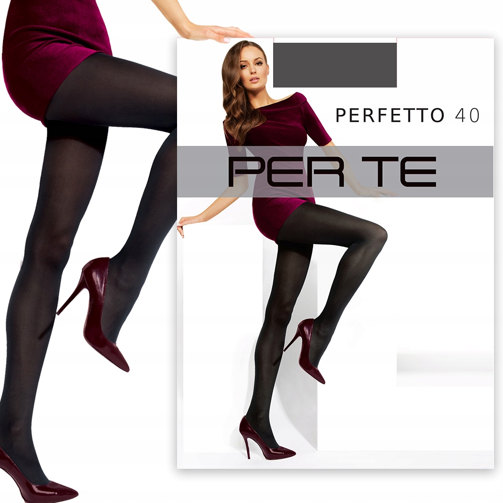 

Rajstopy Damskie Mikrofibra Perfetto 40Den 3-L Gra