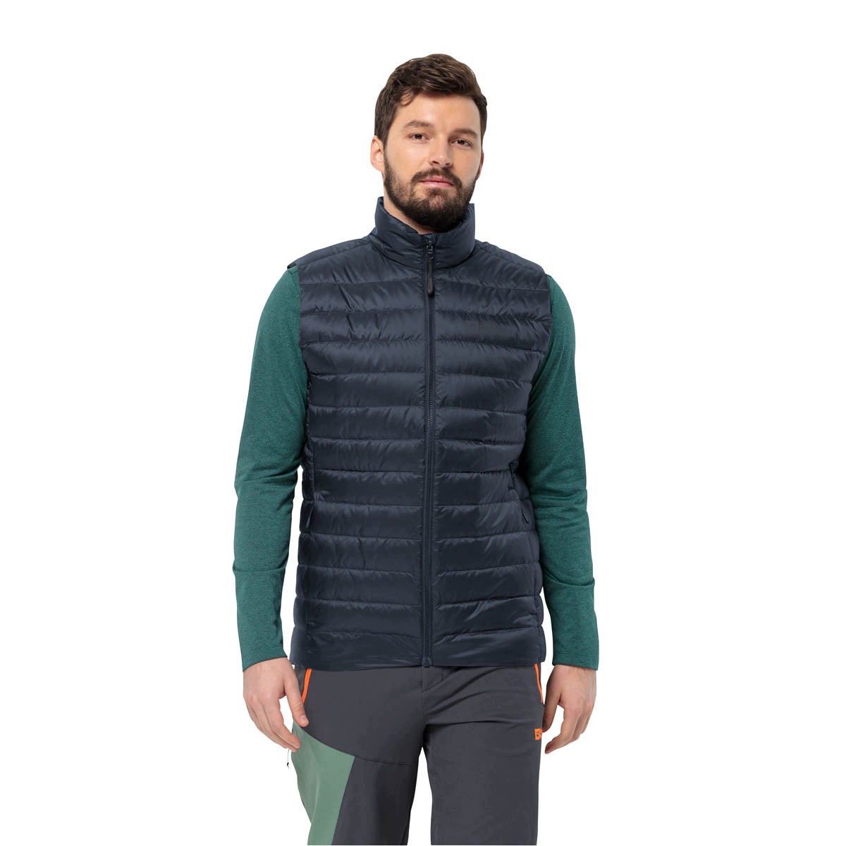 Męska kamizelka puchowa Jack Wolfskin Pilvi Down Vest night blue XL