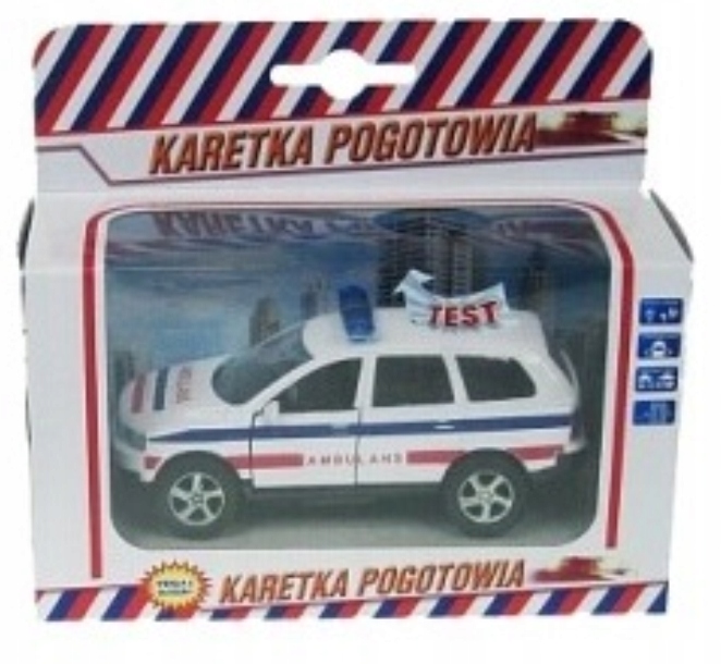 

Karetka Pogotowie 11 CM Z Głosem Ambulans