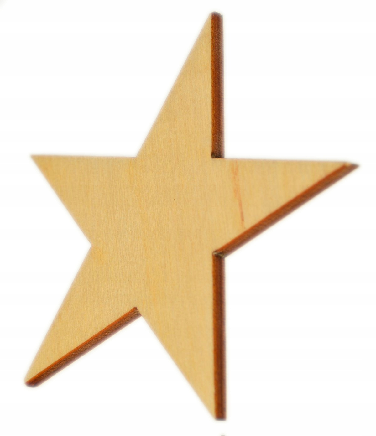 Gwiazdka gwiazdki gwiazda scrapki eco 6 cm -5 szt