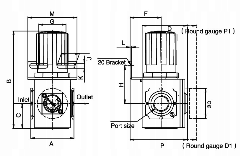 Flowmatik reduktor ciśnienia 1/2 1.5-9bar FMR 12 EAN (GTIN) 5903064541739