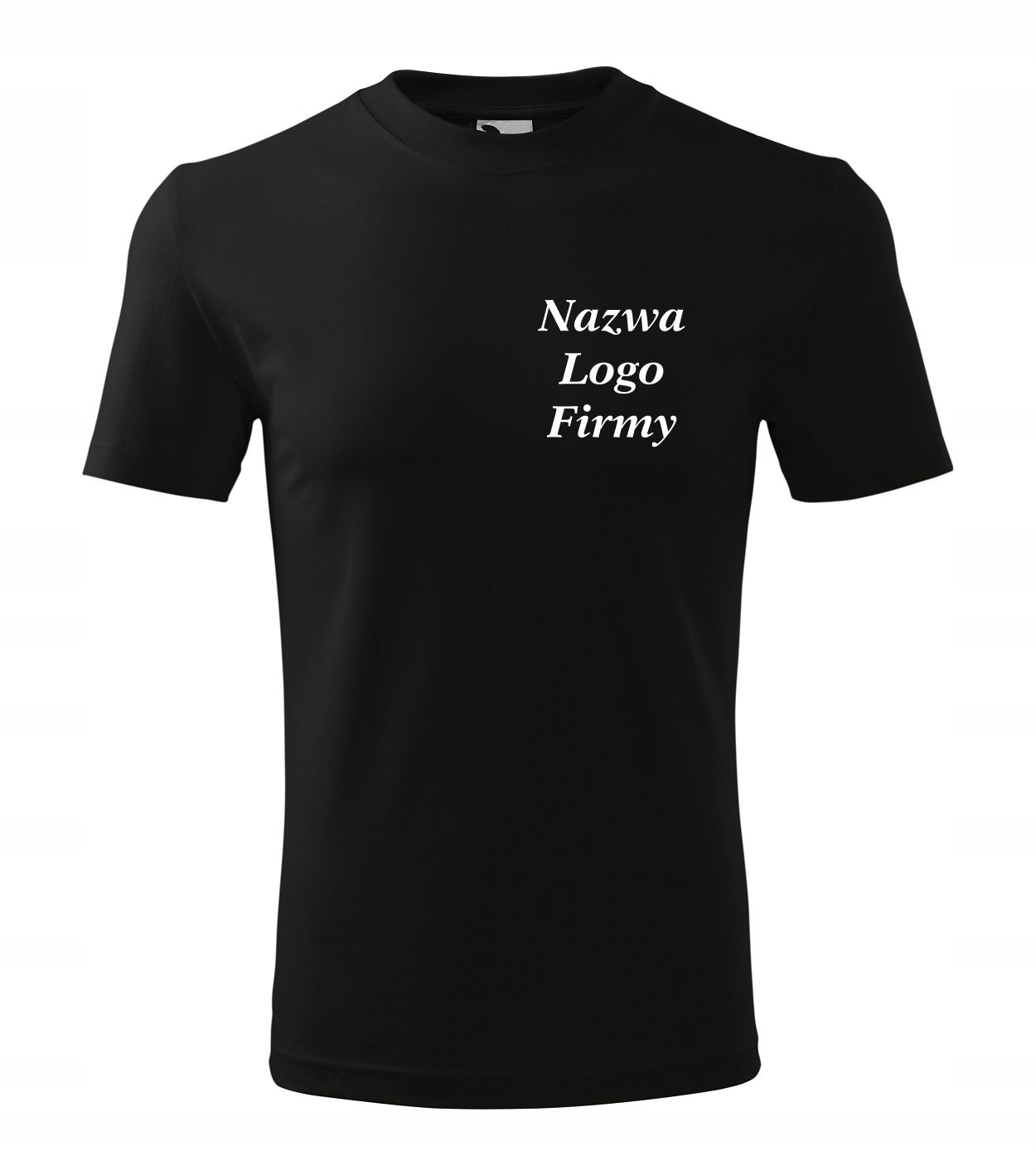 

Koszulka T-shirt z nazwą/logo firmy własne Logo