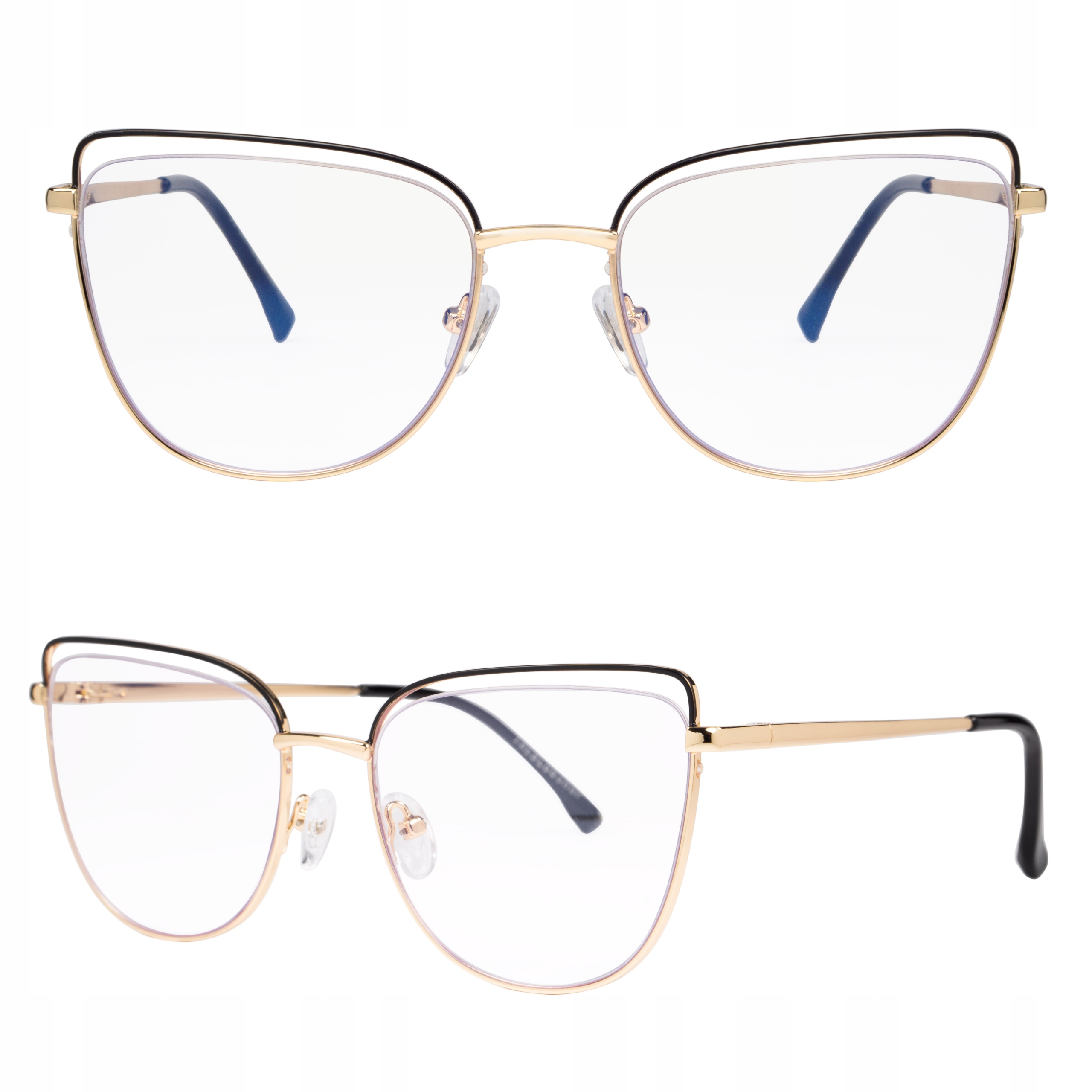 

Okulary Zerówki Do Komputera Kocie Oko Blue Block