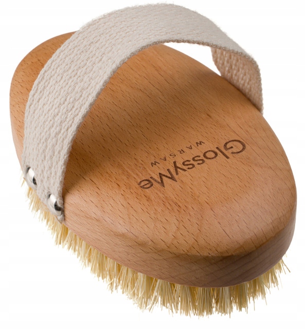 

#swiatglossyme szczotka do masażu na sucho