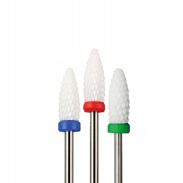 Zestaw 3 x Frez Ceramiczny Stożek - F, M, C