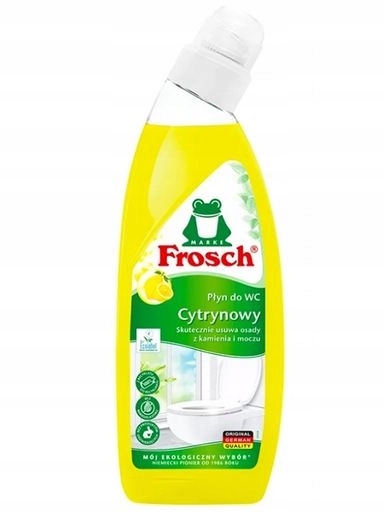 Levně 4x Frosch, Tekutina na Wc, citronová, 750 ml