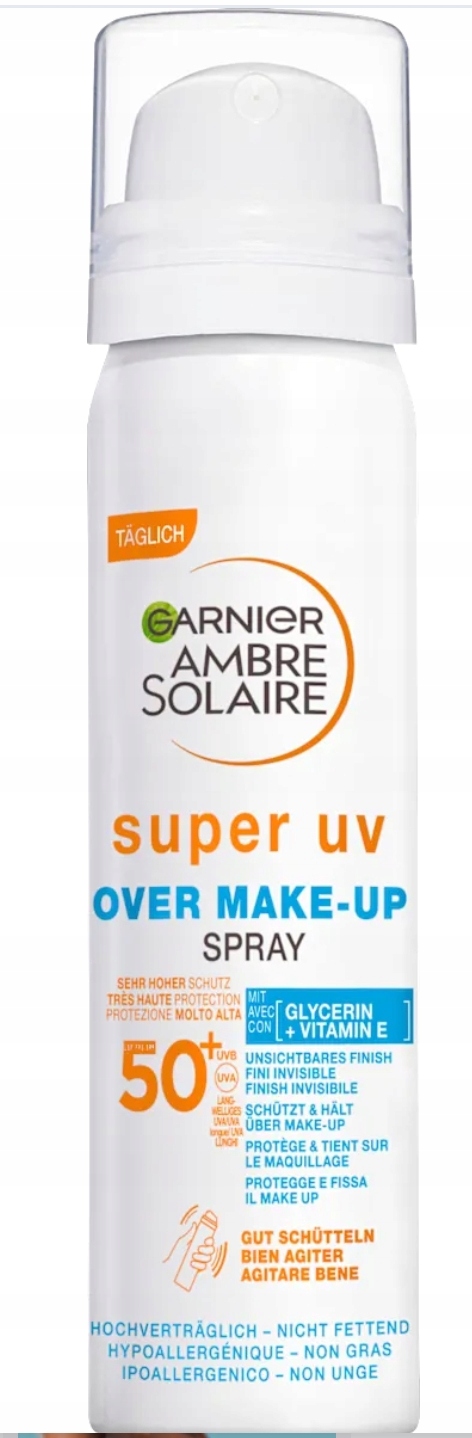 Garnier Ambre Solaire Sensitive SPF50 mlha 75 Ml sprej