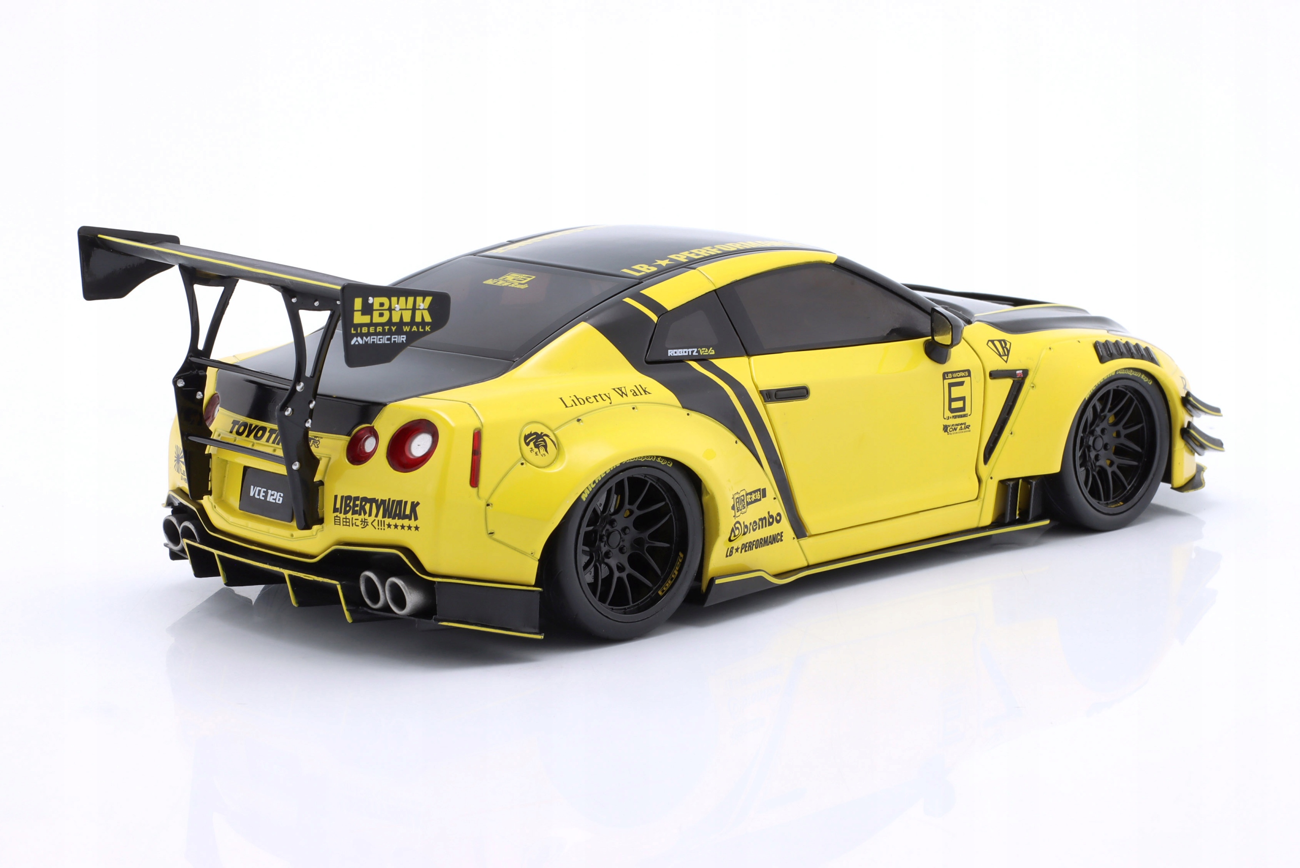 LIBERTYWALK LB★Works Nissan GT-R R35 Liberty Walk LB-Works Type II suitable for Nissan GTR R35