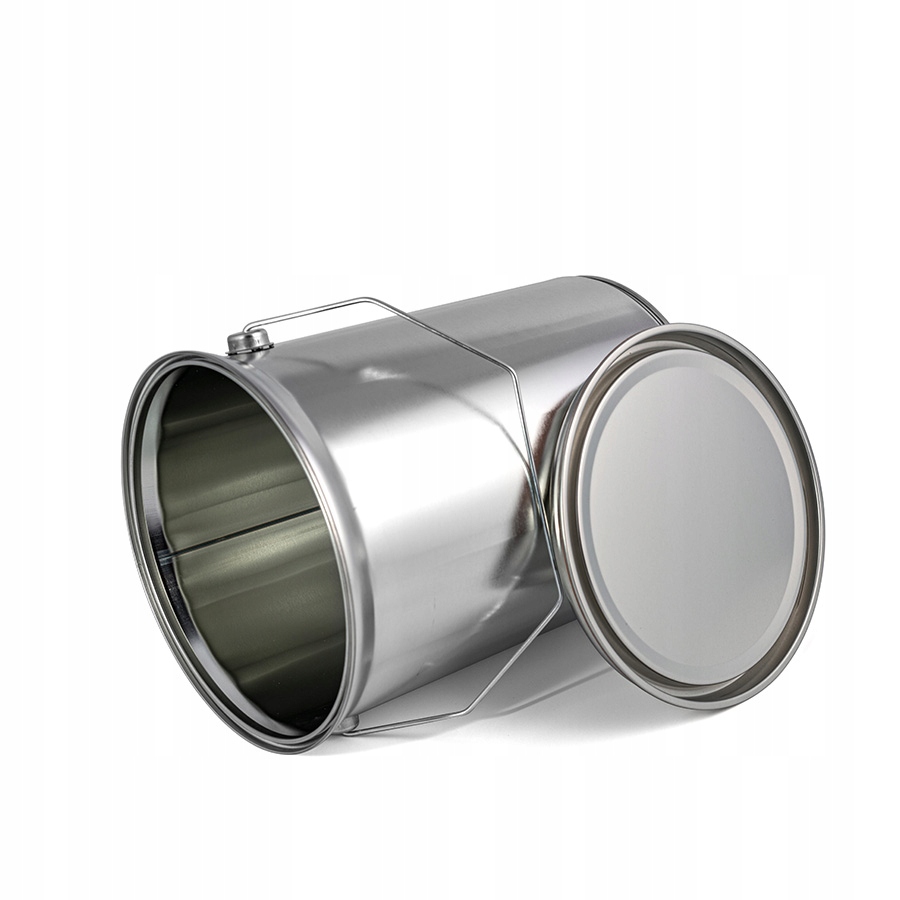 Wiadro metalowe 5 l. Pakiet 8 szt. Marka inna