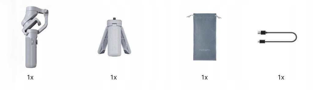 Stabilizator do telefonu Hohem iSteady XE Szary, gimbal 3-osiowy składany Marka Hohem