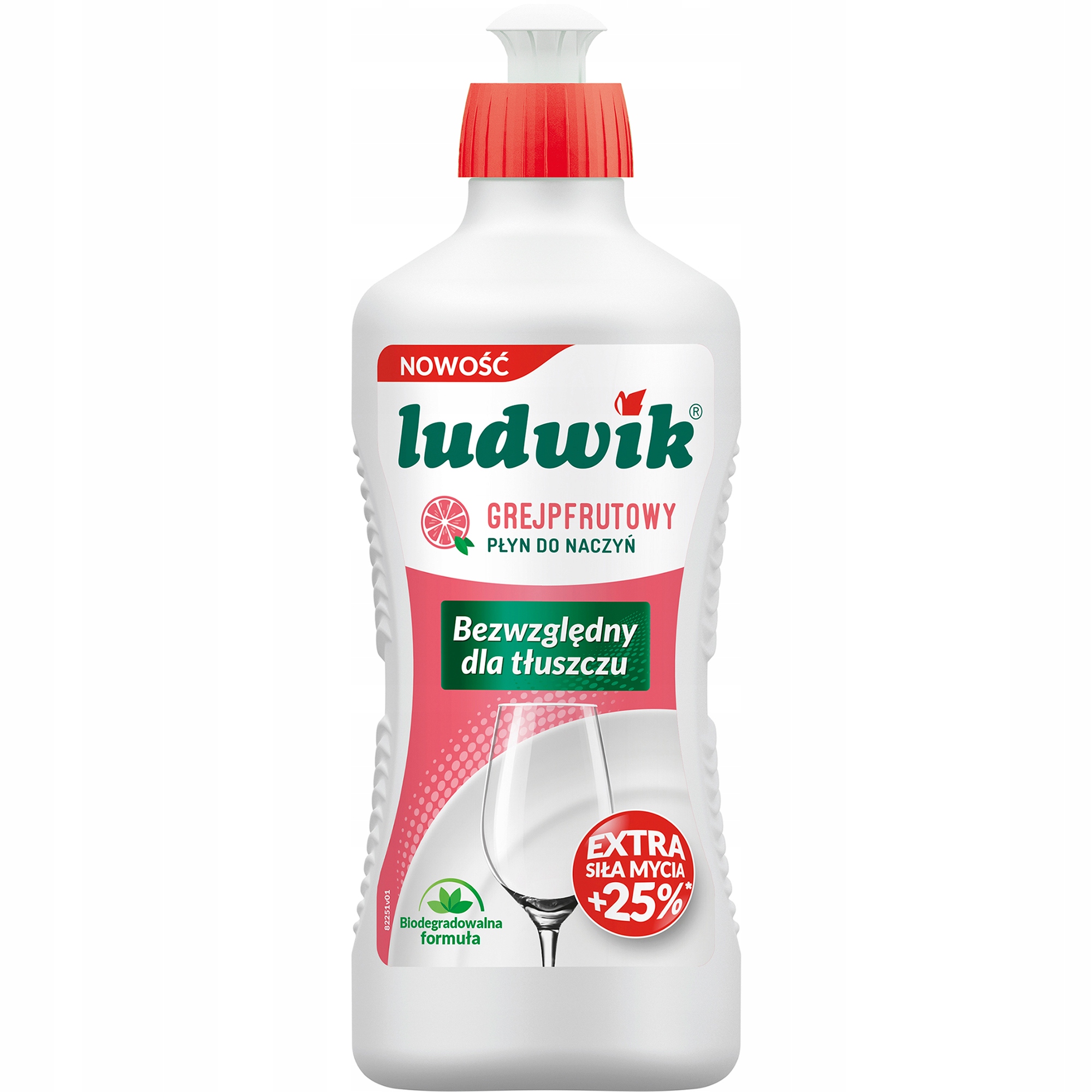 

Ludwik Płyn Do Mycia Naczyń Grejpfruit 450g