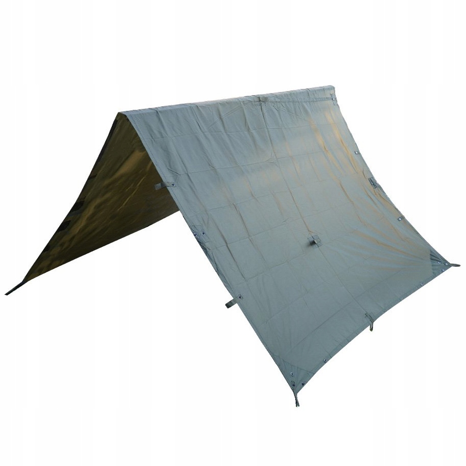 Płachta biwakowa plandeka tarp ochronna survivalowa Mil-Tec Basha Olive