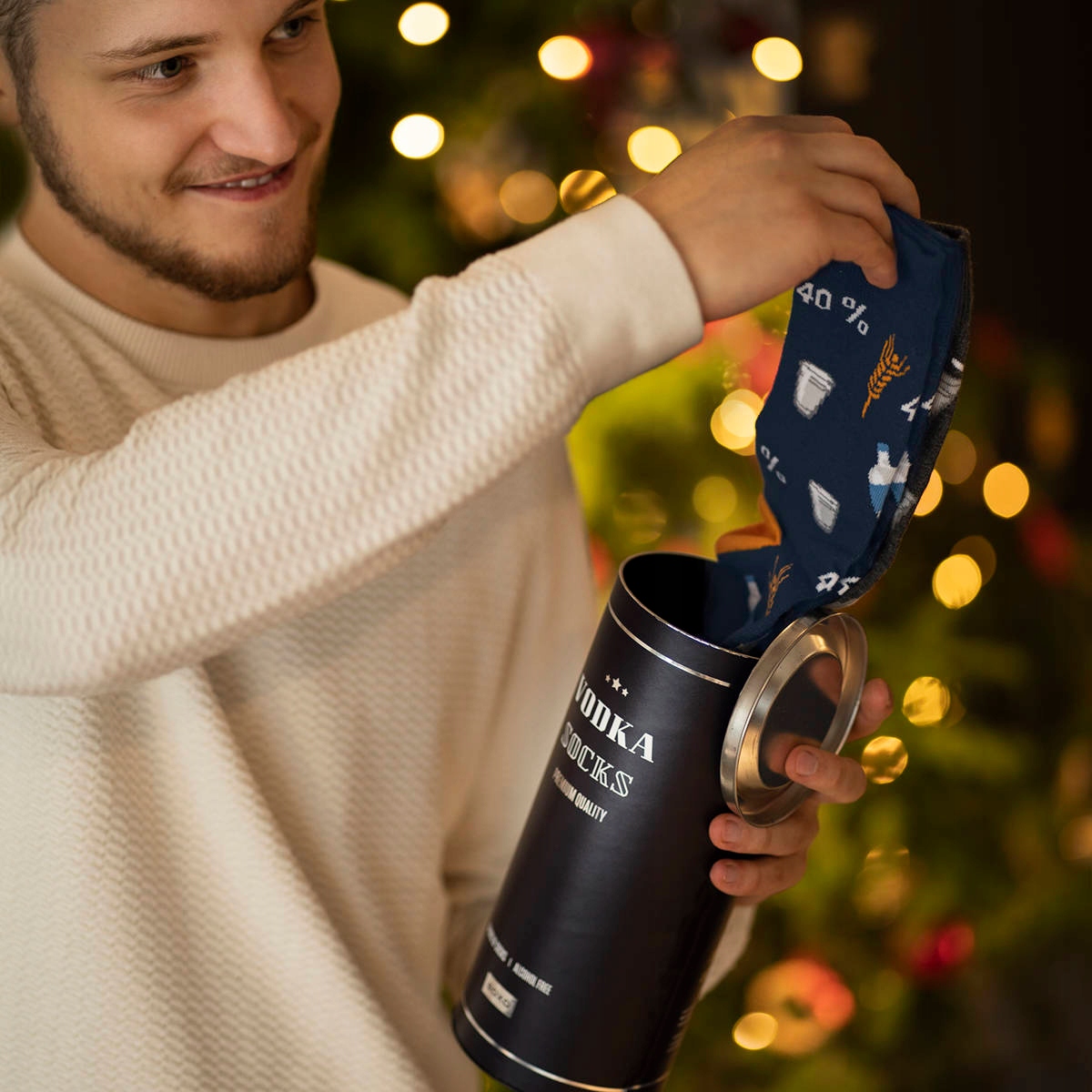 PREZENT NA ŚWIĘTA DLA MĘŻA SZWAGRA WUJKA WÓDKA Kolor wielokolorowy