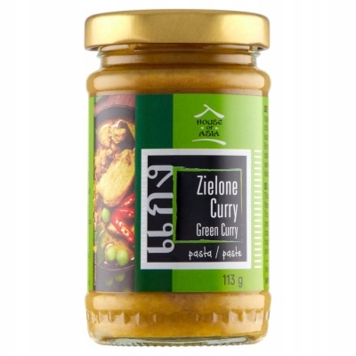 

Pasta Curry Zielona 113 g.-HOUSE Of Asia