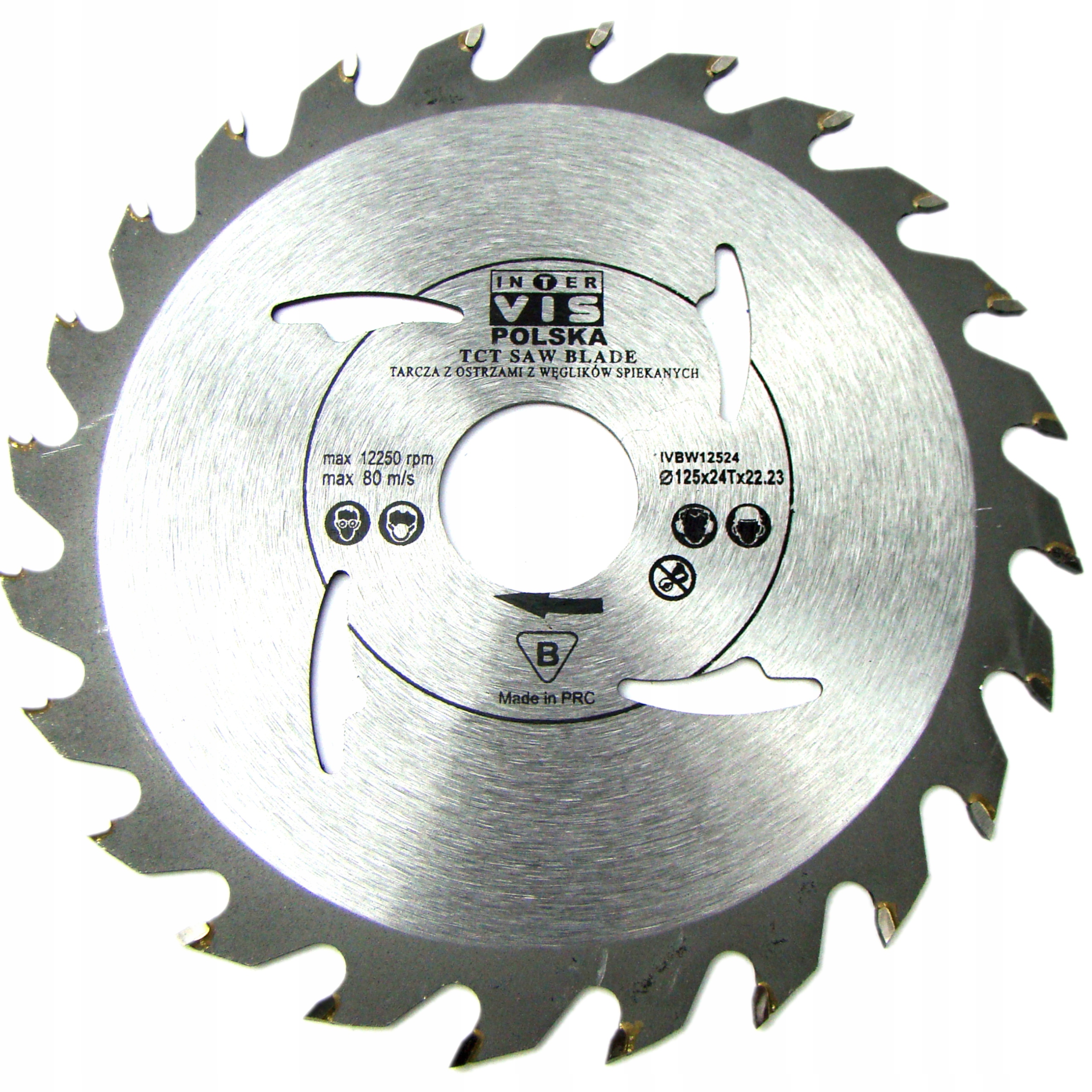 

Tarcza Do Cięcia Drewna Widia Widiowa 125 x22x 24T