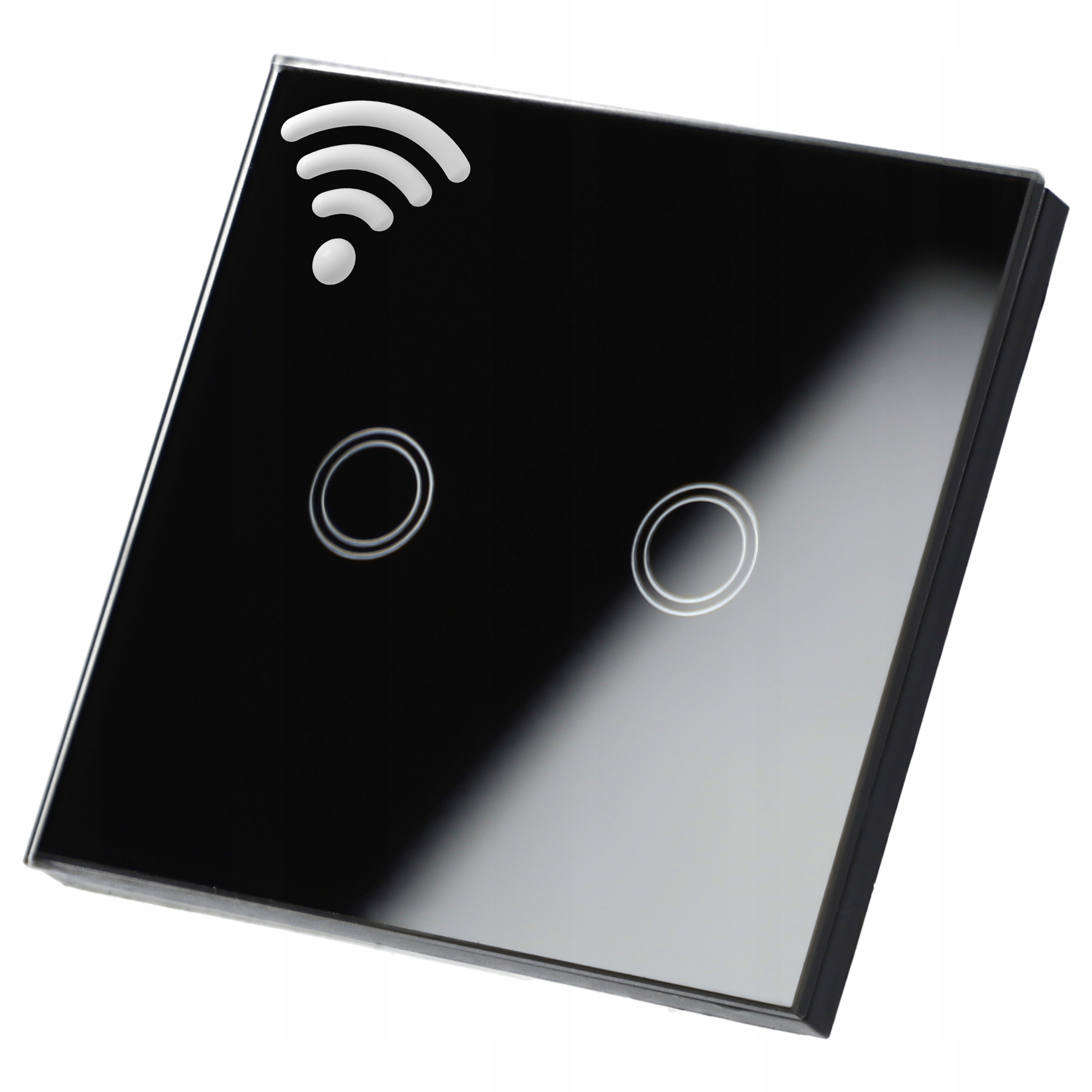 

Włącznik Światła Wifi podwójny szklany dotykowy