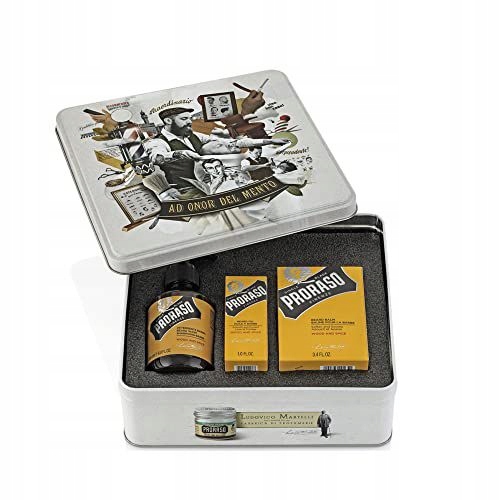 Proraso Klasická Sada Péče O Vousy S Vůní Dřeva