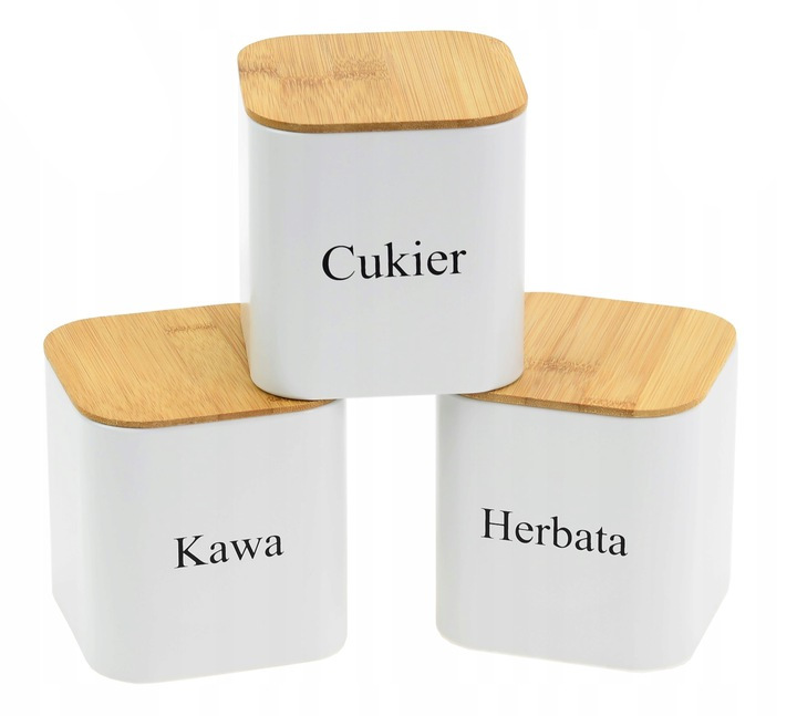 Zestaw Chlebak na Pieczywo + 3 Pojemniki CH29 Linia brak