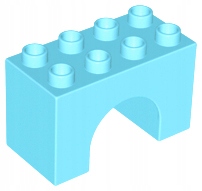 

Lego Duplo 11198 Klocek Łuk Mostek Most Nowy (20g)