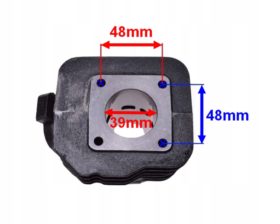 CYLINDER TŁOK KYMCO ZX 50 2suw chł. pow 05-10r Dopasowanie do pojazdu produkt dedykowany