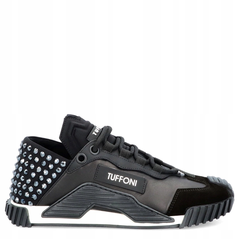 Módní kožené tenisky Tuffoni 3623009LL Černé 37
