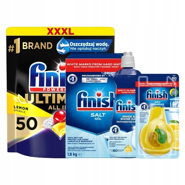 

Finish Quantum Ultimate 50 Lemon Zestaw 4 elementy