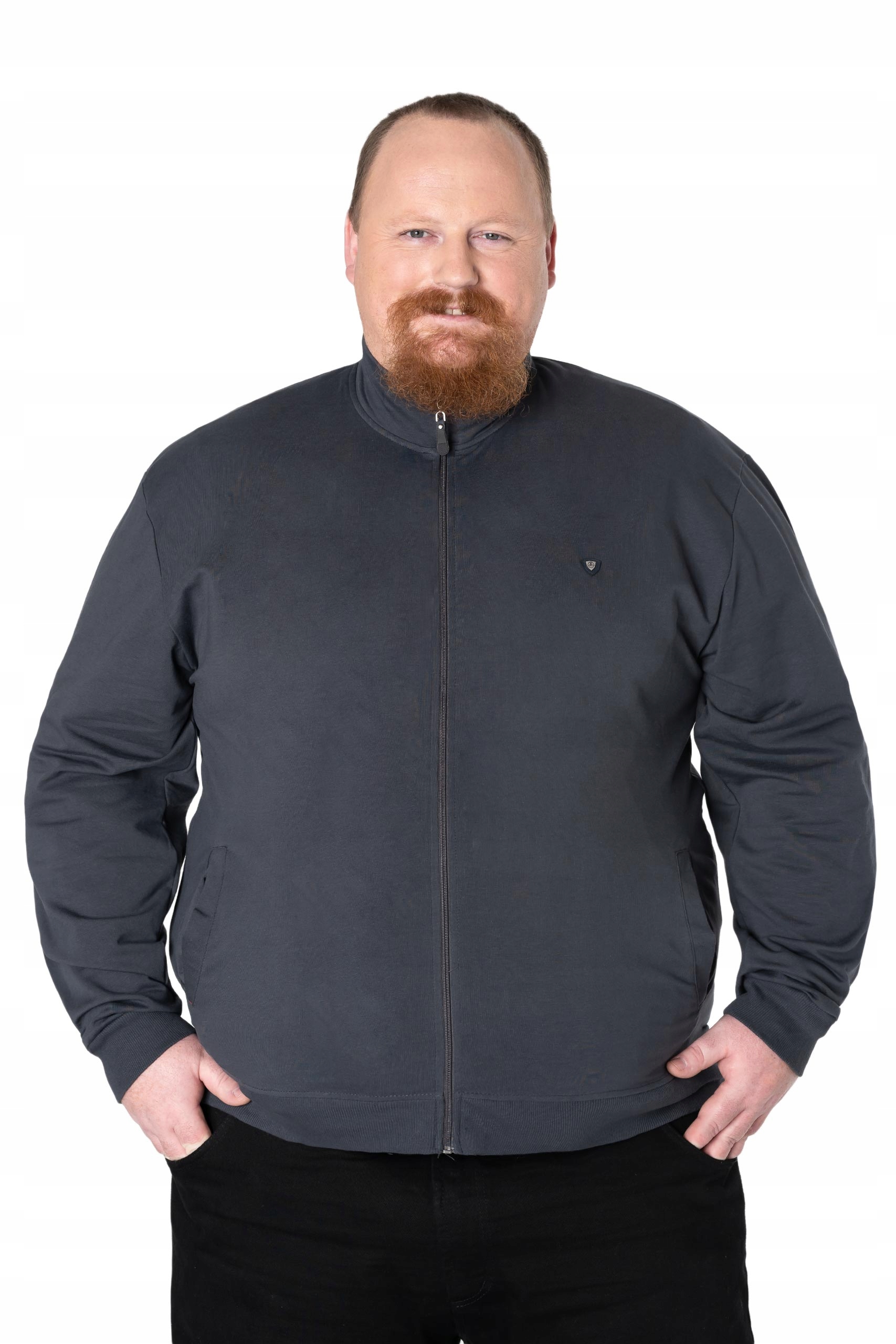 

Duża Bluza Dresowa Męska Rozsuwana Sport 374-5 3XL