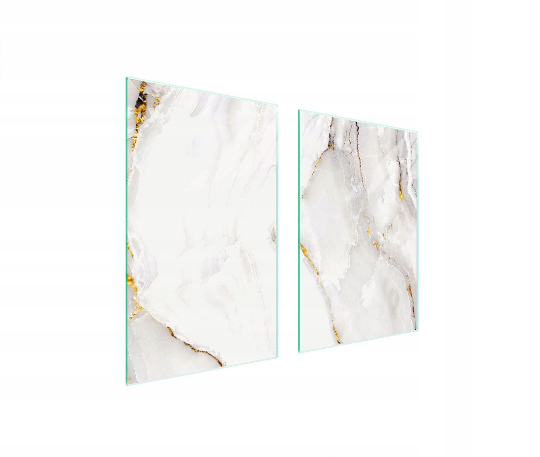 Ochranná Skleněná Deska Do Kuchyně 65x52 Mramorové Tvrzené Sklo