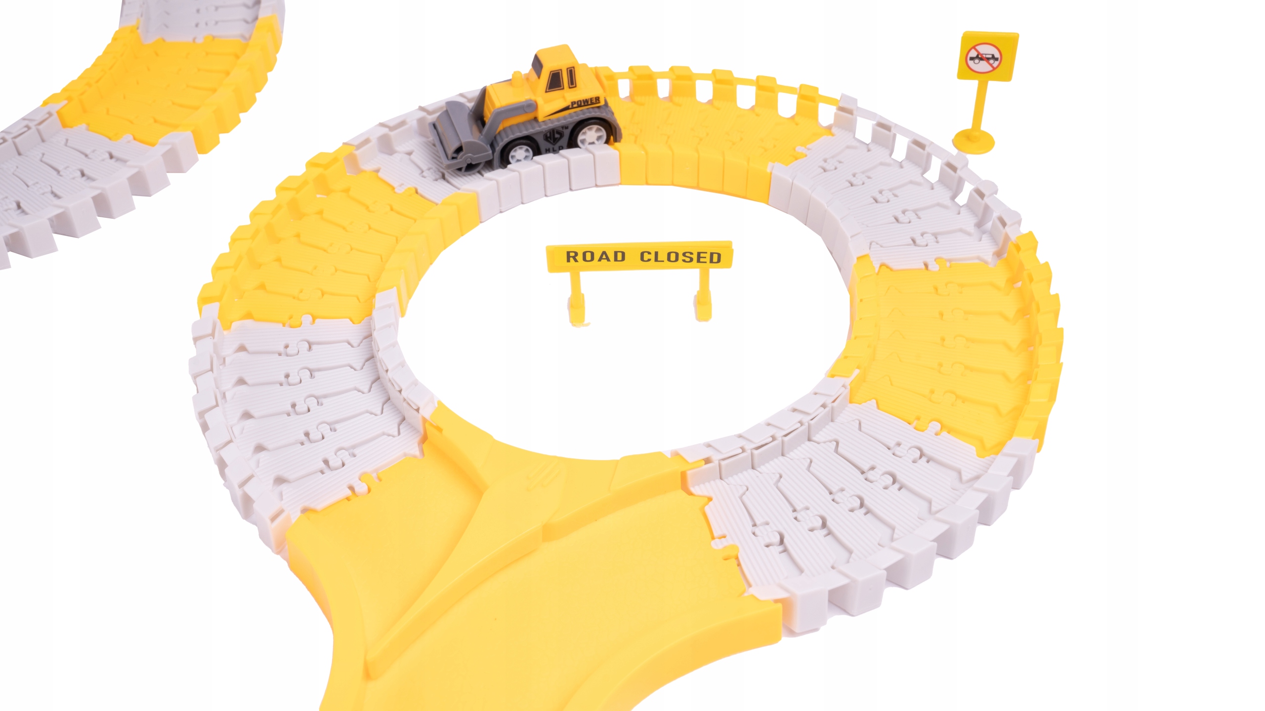 TOR SAMOCHODOWY POJAZDY BUDOWLANE KOLEJKA 255 el Płeć chłopcy dziewczynki