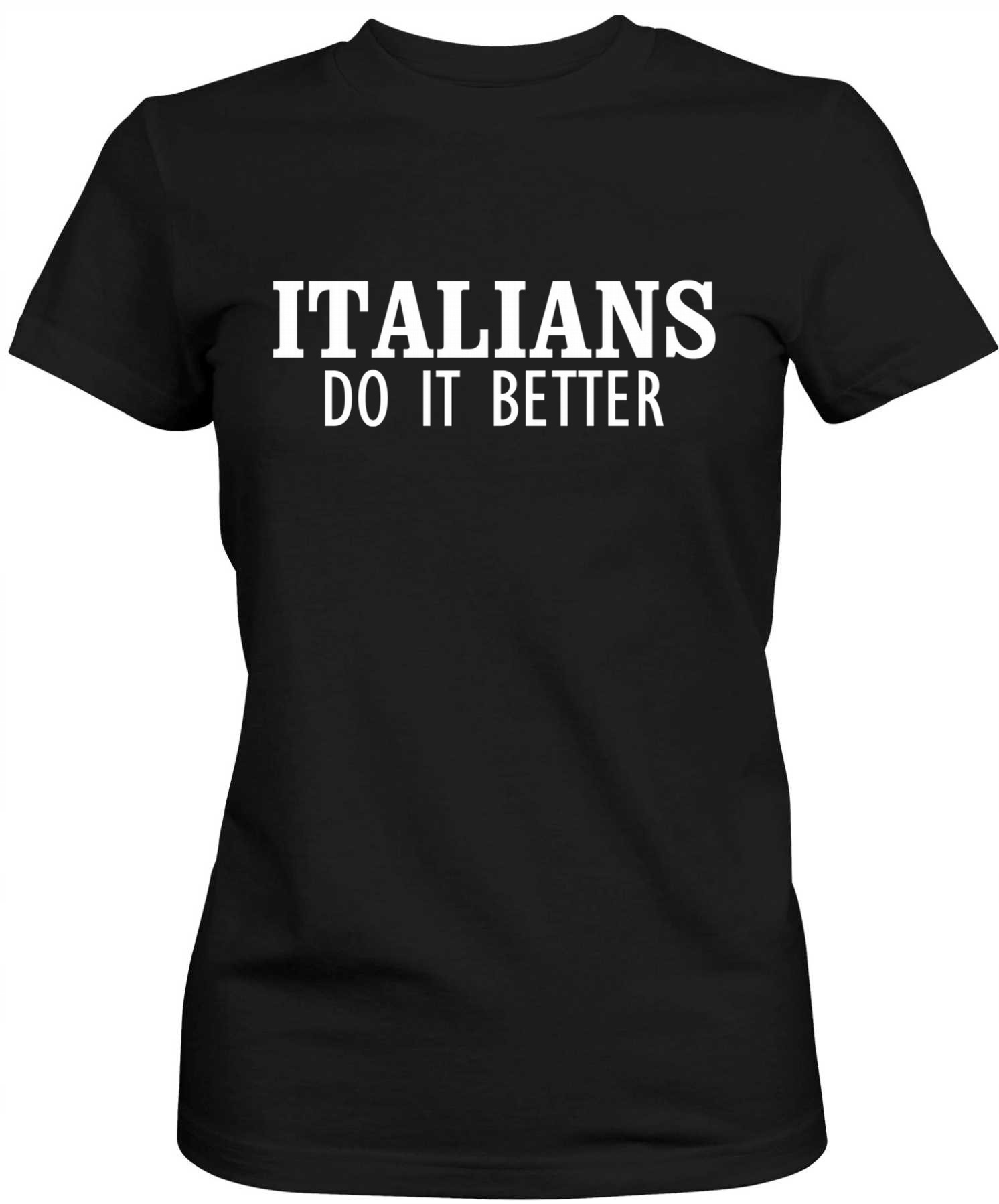 

koszulka damska Italians do it better Madonna