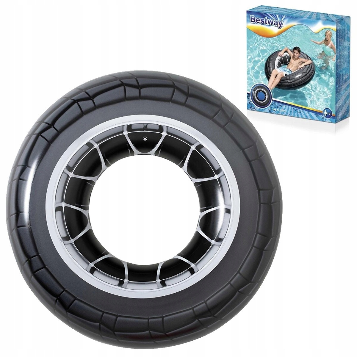 

Bestway 36102 Kółko Koło Dmuchane 119CM