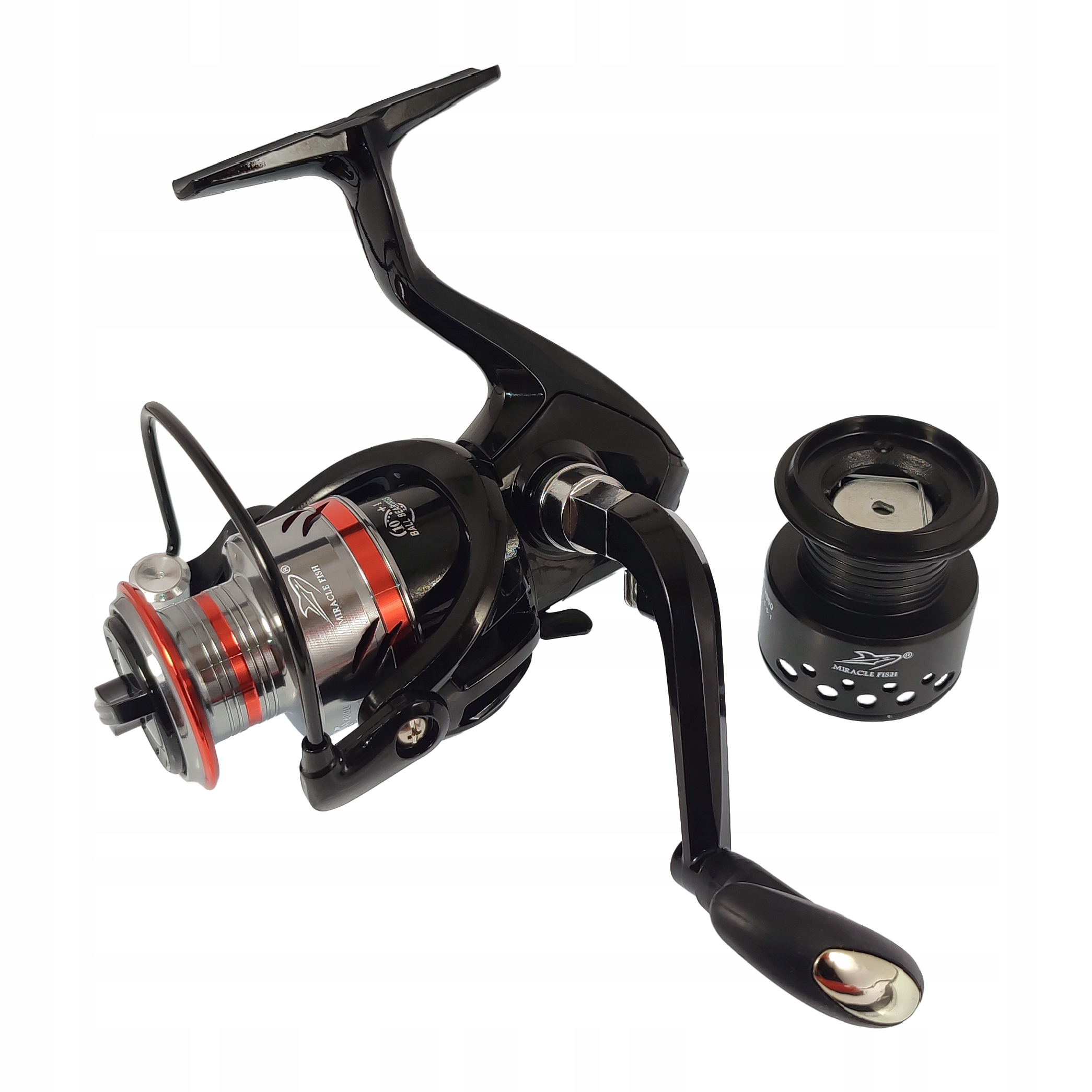 Kołowrotek Black Tena X 3000 5.5:1 przedni hamulec 8+1 Miracle Fish