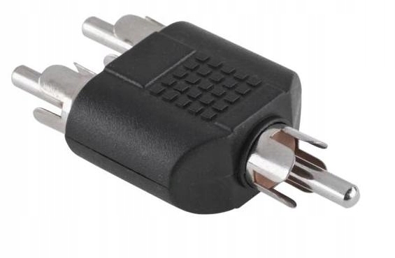 Złącze Wt. Rca- Wt. 2xRCA