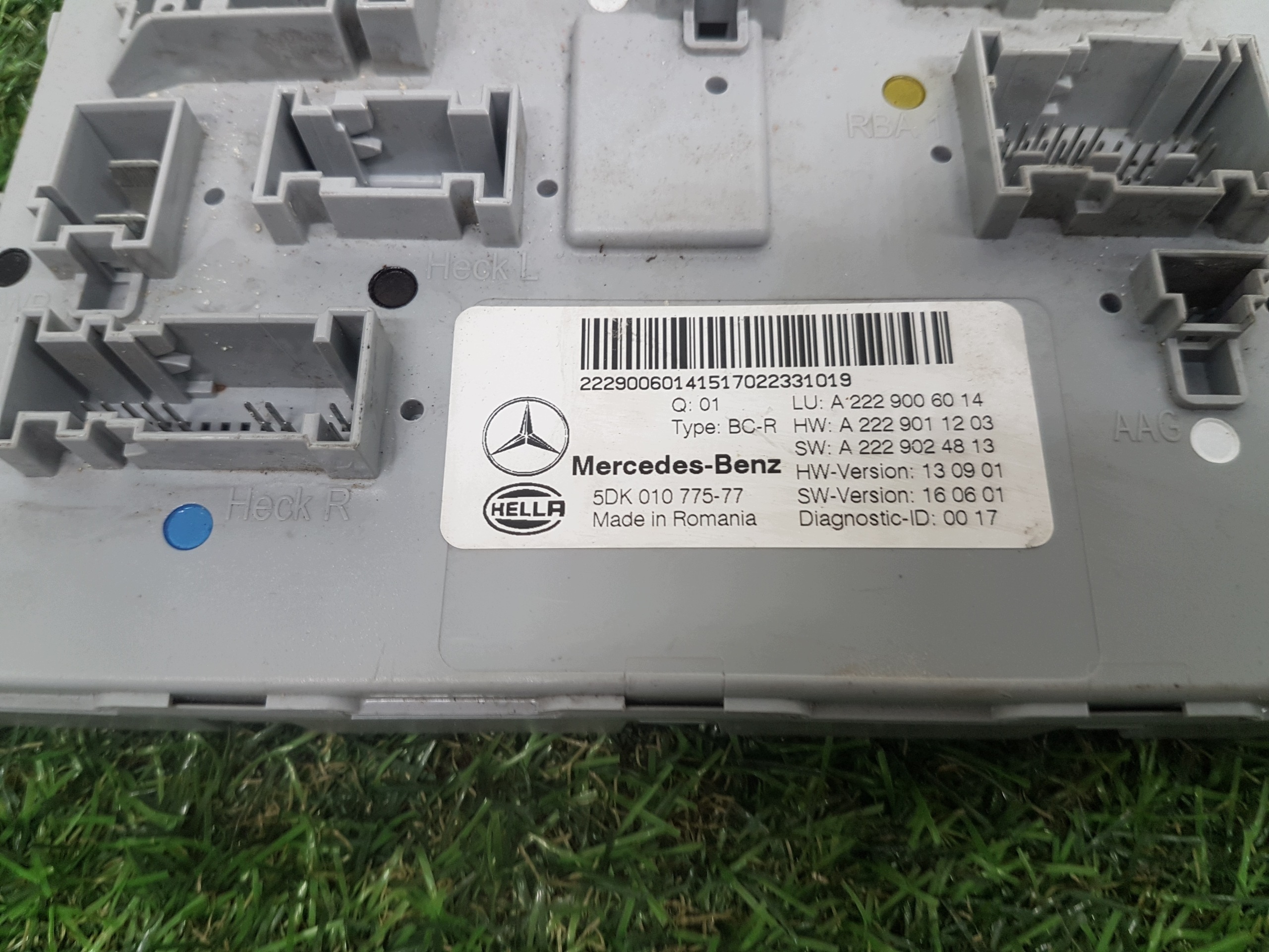 unité commande confort MERCEDES-BENZ W205 AMG A2229006014