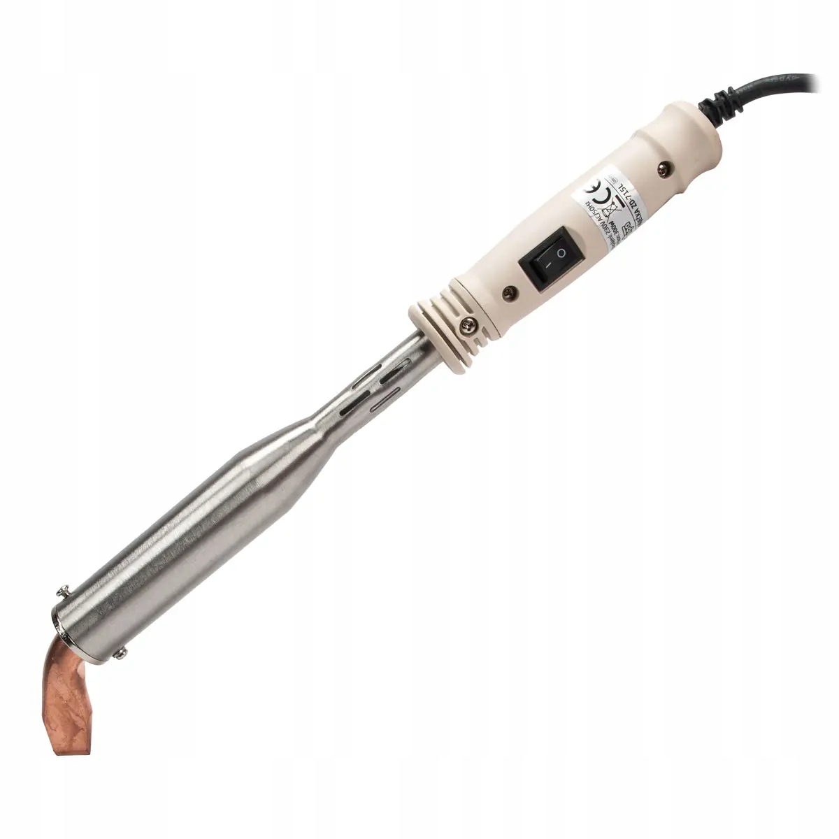 Lutownica oporowa ZD-715L 300W z podstawką 480°C do kabli blach instalacji