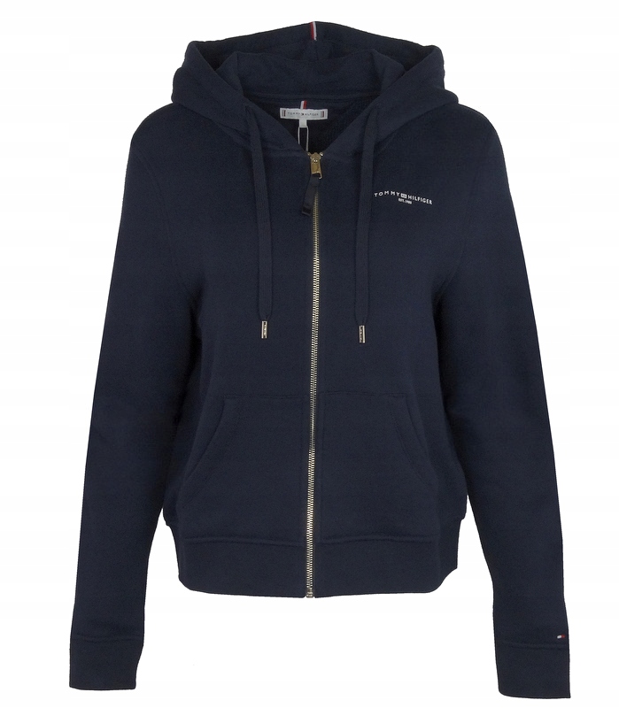 Tommy Hilfiger mikina, rozepínací, tmavě modrá, Xs