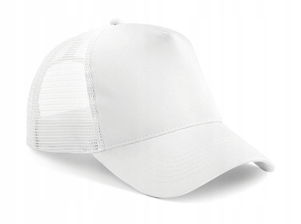 

Czapka Z Siatką I Daszkiem Trucker Tirówka Biała