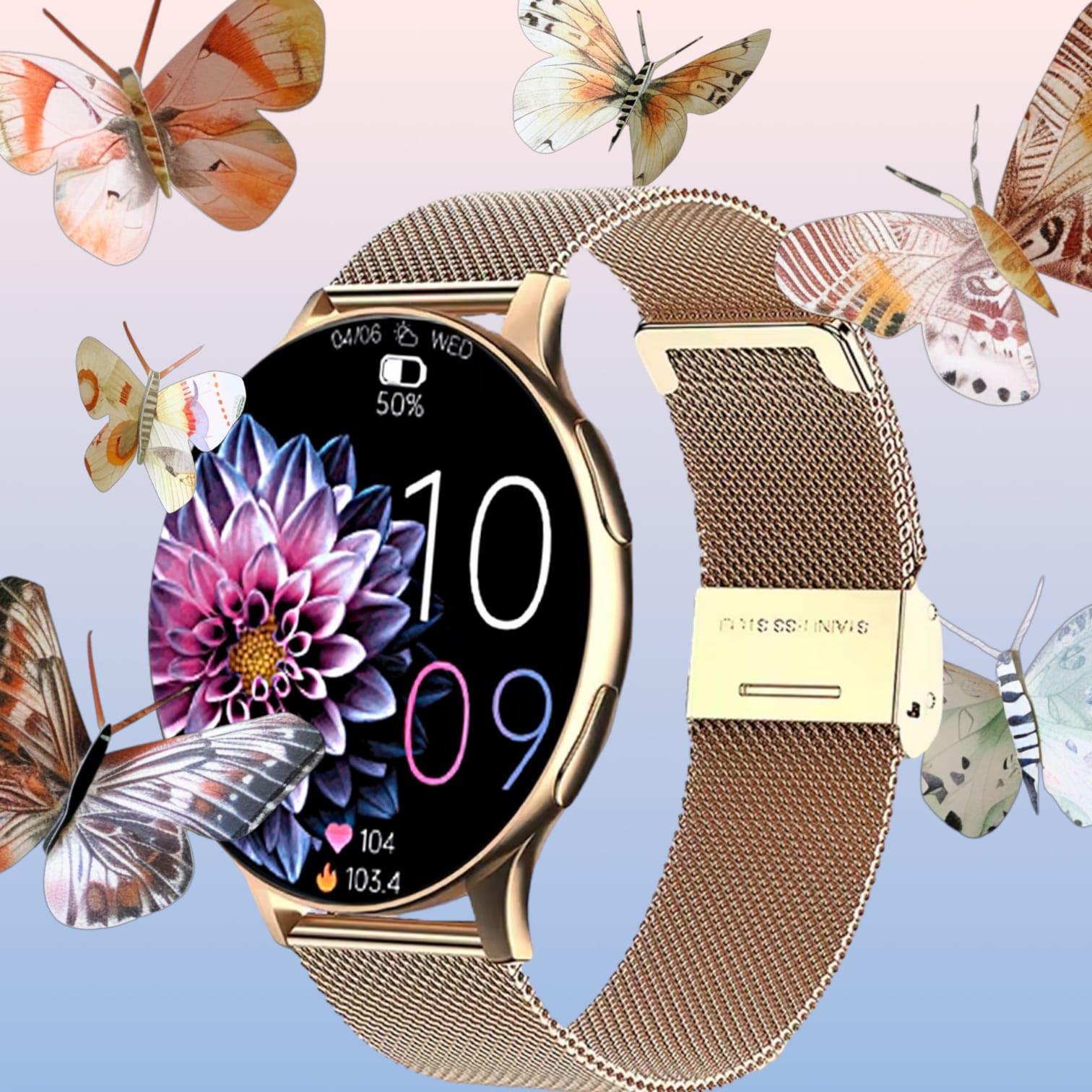 SMARTWATCH ZEGAREK POLSKIE MENU ROZMOWY SPORT SMART WATCH DAMSKI LIMITED Marka Smart-Trend