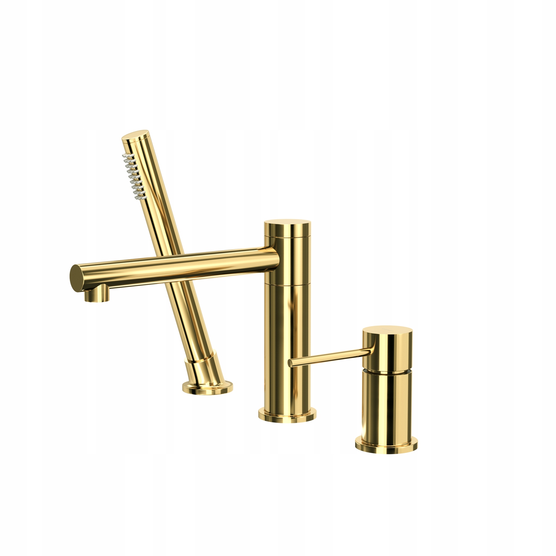 3-otvorová vaňová batéria Corsan CMB7542GL Lugo zlatá
