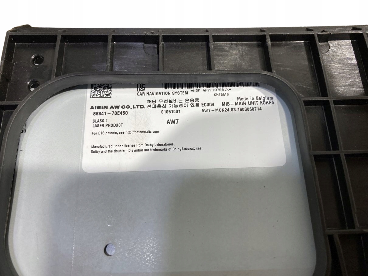 navigation MIB MMI AUDI A4 B9 8W0035899
