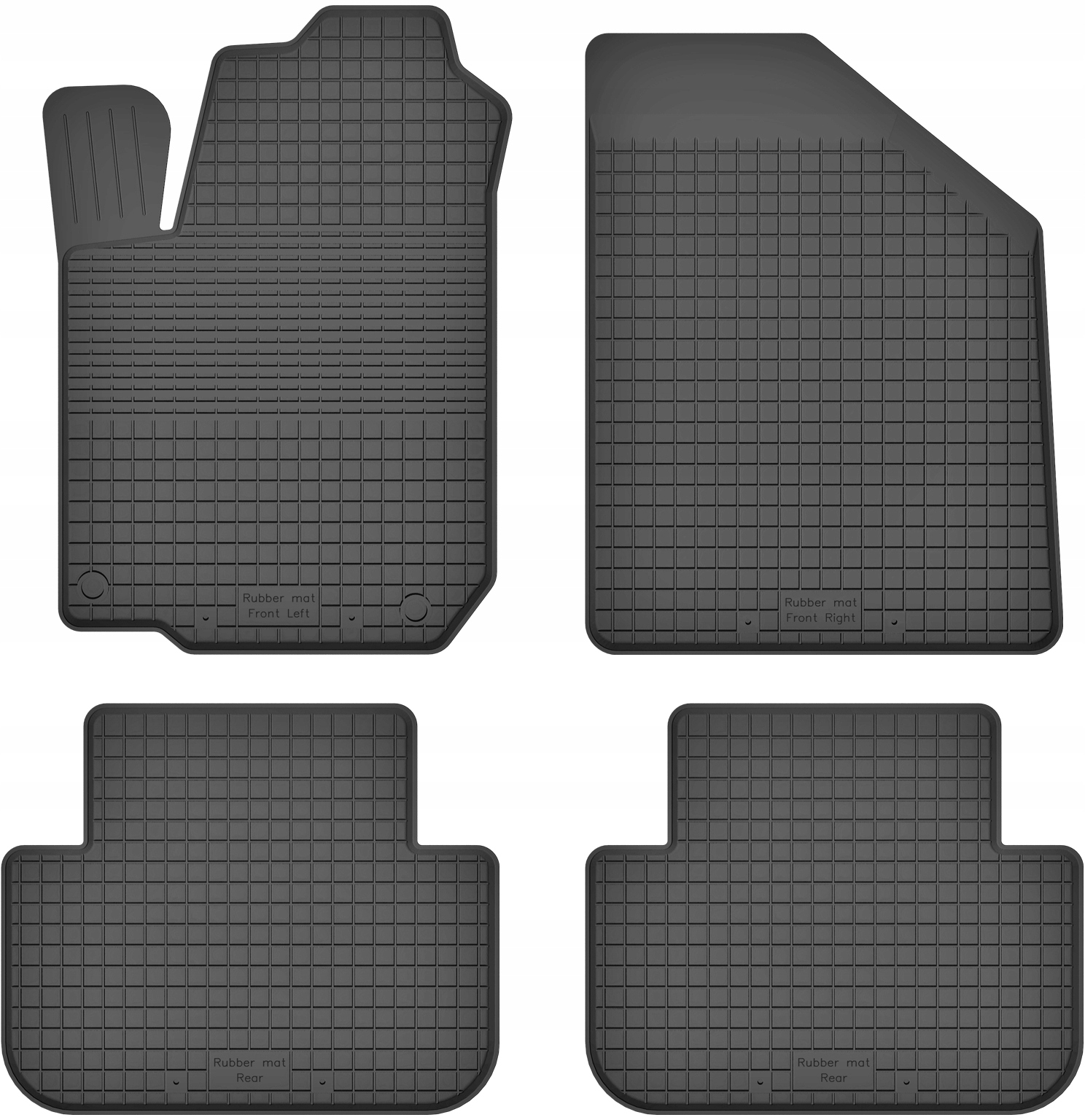 

Dywaniki gumowe kpl do Nissan Almera Tino 00-06