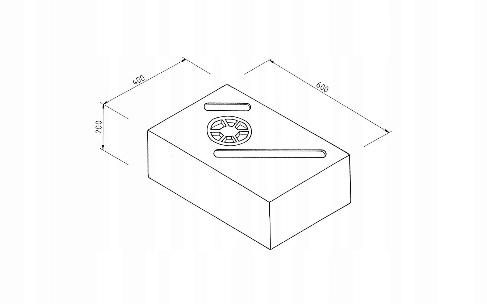 230117 - Резервуар для чистой или грязной воды 44 литра