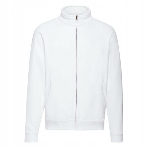 

Bluza męska Sweat Jacket FruitLoom Biały L