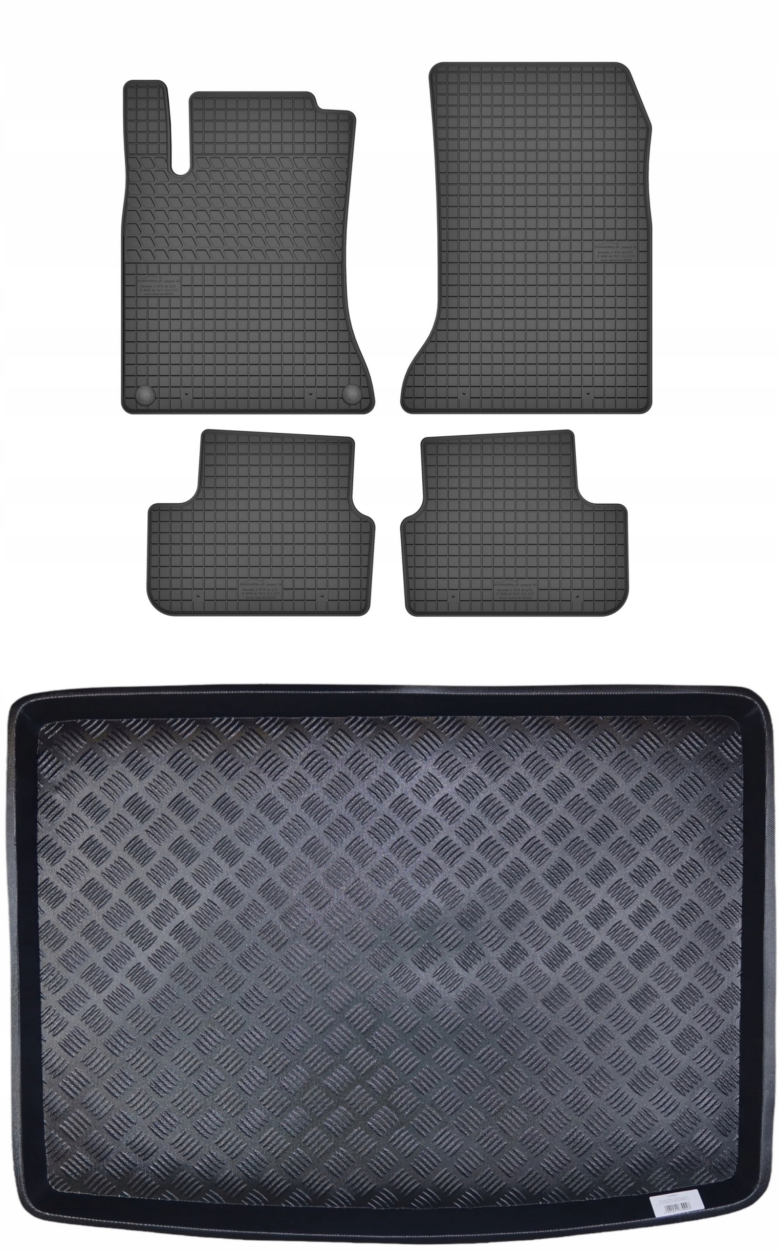 Koberce nosič pro: Mercedes B-class W246 2011-2018 minivan