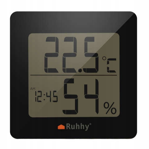 Termometr Elektroniczny Stacja + Higrometr 5w1 LCD Marka Ruhhy
