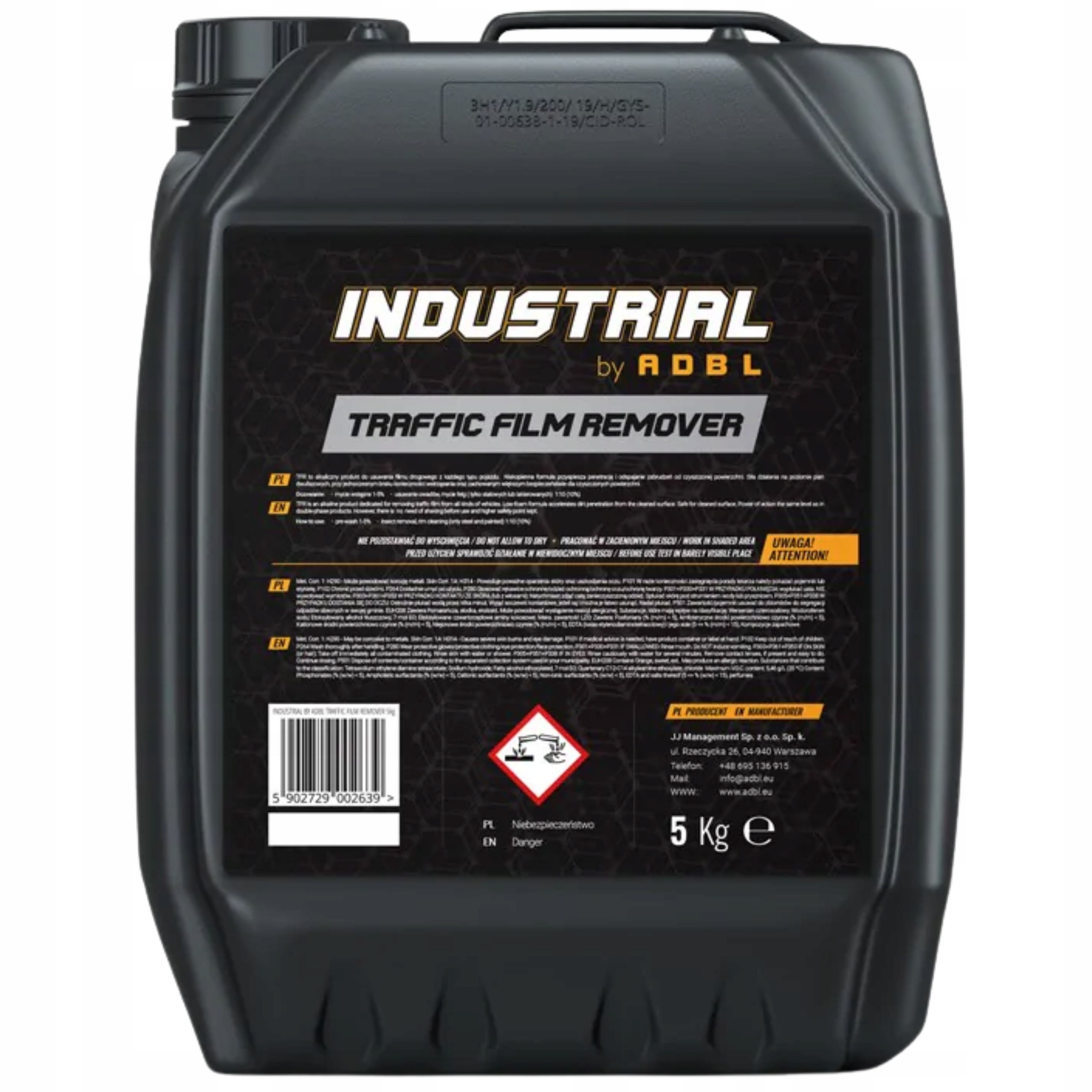 ADBL TRAFFIC FILM REMOVER 5L-АКТИВНА ПІНА