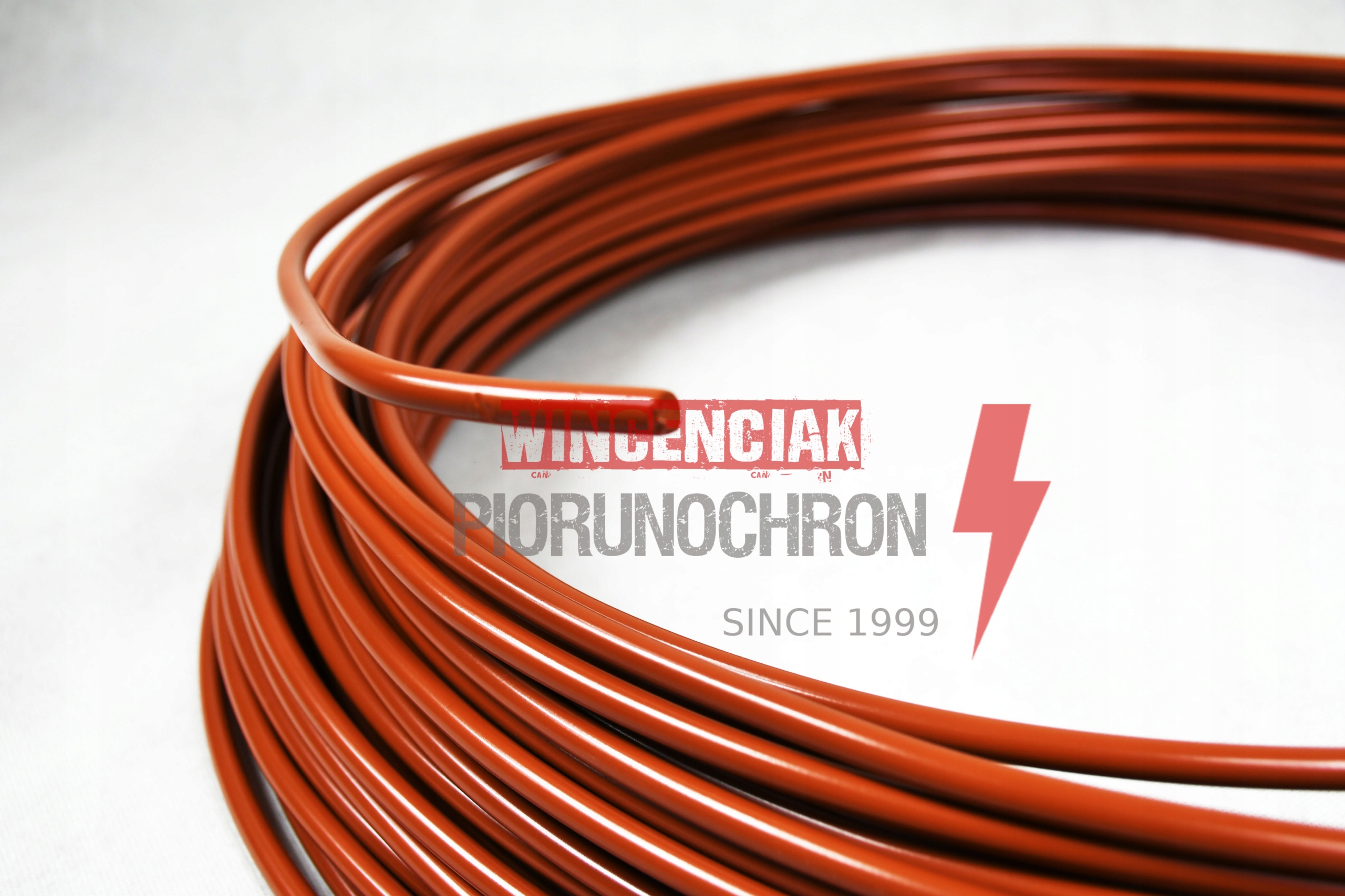 Drut odgromowy fi 8 KOLOR na metry Marka inna