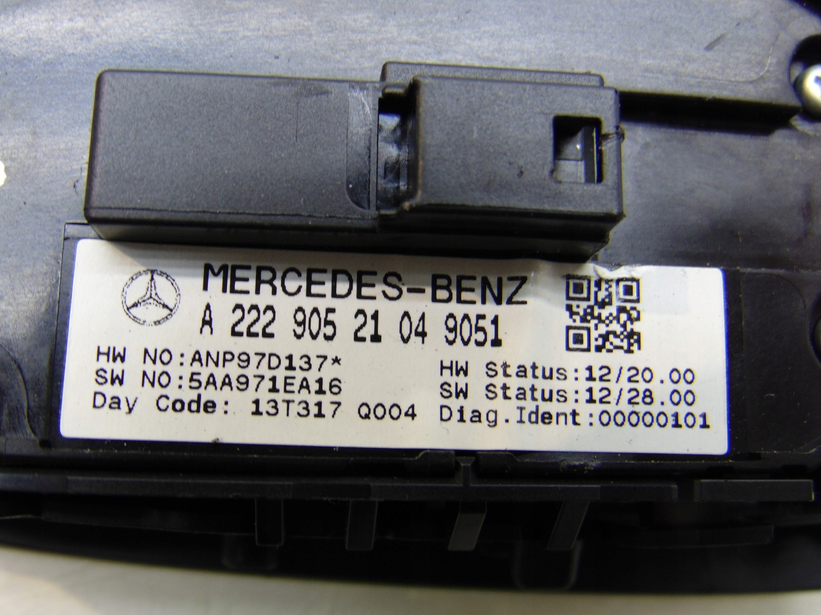window control switch MERCEDES S W222 13- A2229052104