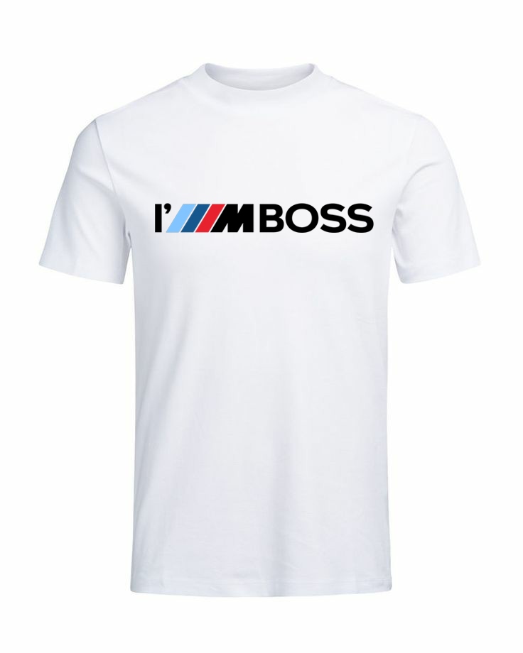 

T-shirt Meska Koszulka I'M Boss Bmw Mpower Roz.m